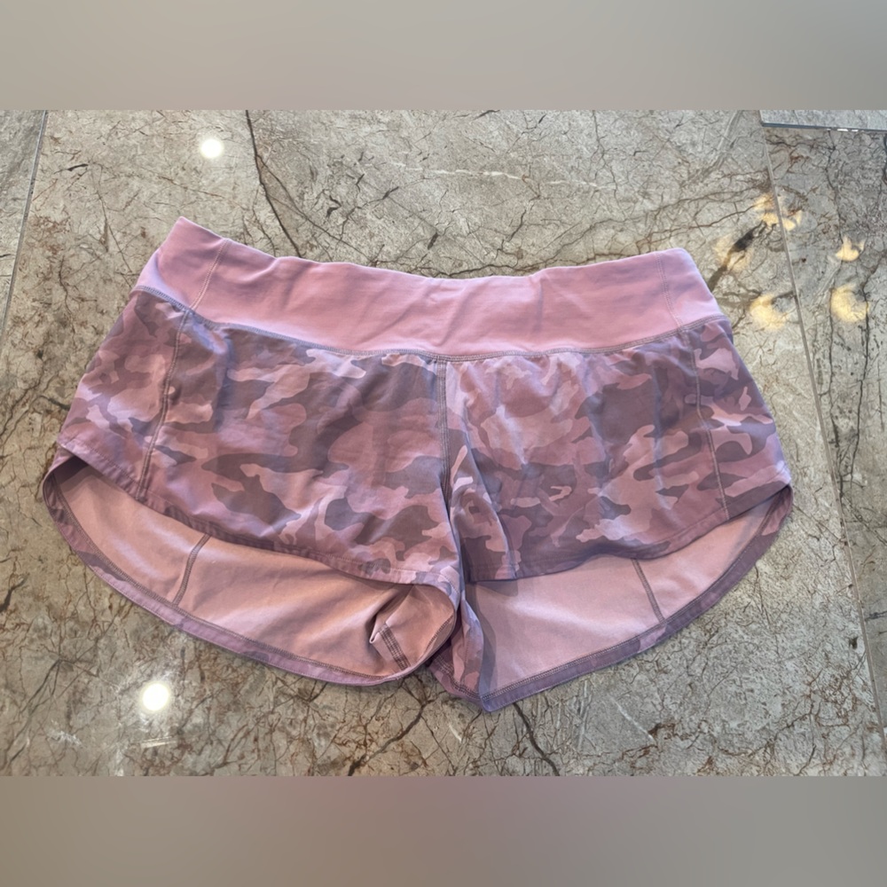 Lululemon speed shorts original low rise size 8